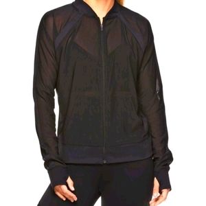 Women's Black X Jessica Biel Melrose Mesh Jacket